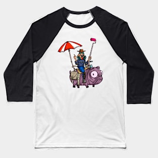 pig dog Baseball T-Shirt